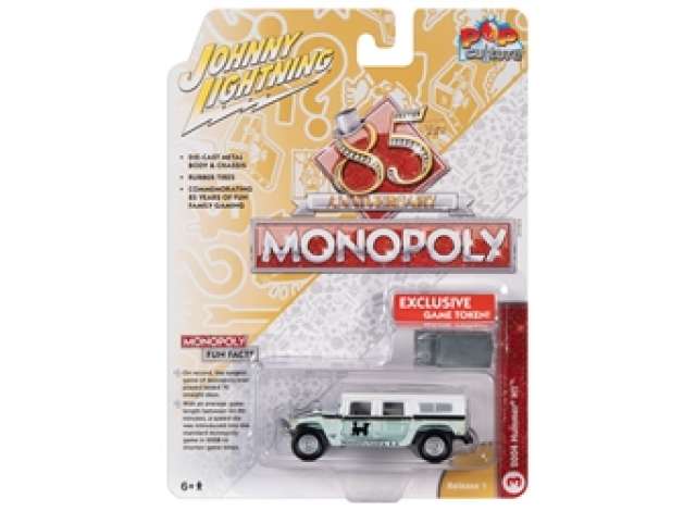 1/64 Monopoly 2004 Hummer H1, light green/white