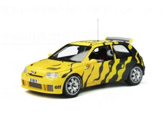 1/18 1995 Renault Clio Maxi Presentation *Resin series*, zebra black/yellow