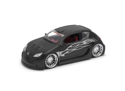 1/24 Peugeot 206 Tuning, matt black