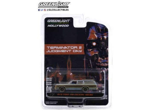 1/64 1980 Ford LTD Country Squire *Terminator 2 Judgment Day (1991)* Hollywood series 32, blue/brown