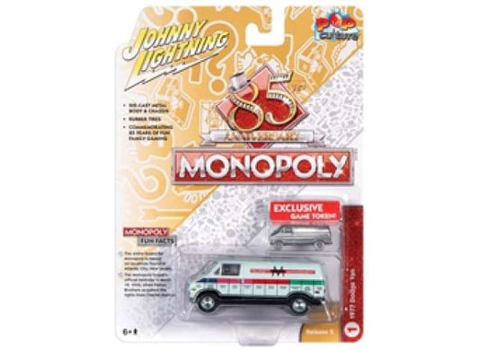 1/64 1977 Dodge Van & Token *Monopoly*, lime green poly