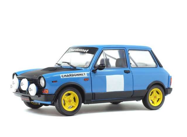 1/18 Autobianchi A112 MK5 Abarth Chardonnet Rally, blue/black