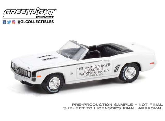 1/64 1969 Chevrolet Camaro Convertible *The United States Grand Prix Pace Car Watkins Glen International Raceway New York*, white