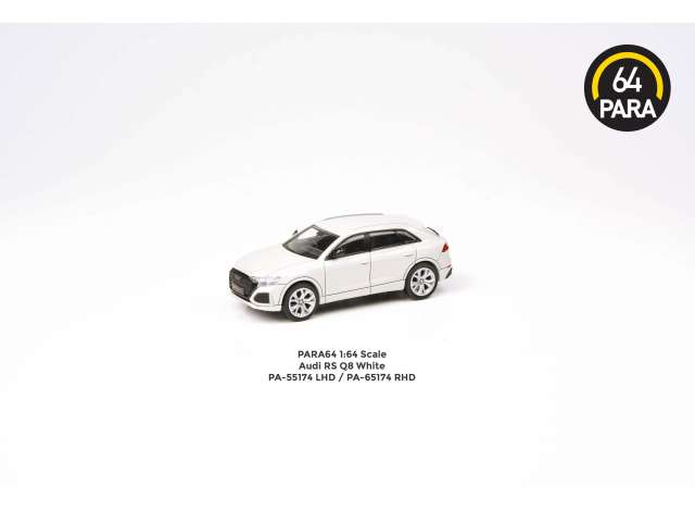 1/64 Audi RS Q8 *Right Hand Drive*, white