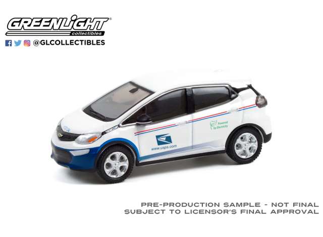 1/64 2017 Chevrolet Bolt *United States Postal Service (USPS) Powered by Electricity*, white