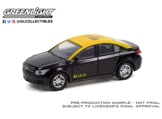 1/64 2013 Chevrolet Cruze *Santiago, Chile Taxi*, black/yellow