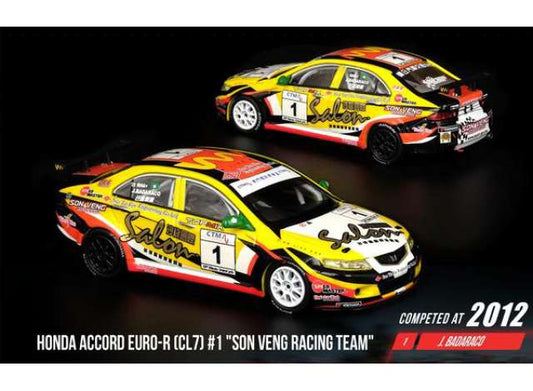 1/64 2012 Honda Accord Euro-R (CL7) #1 Macau GP CTM Cup