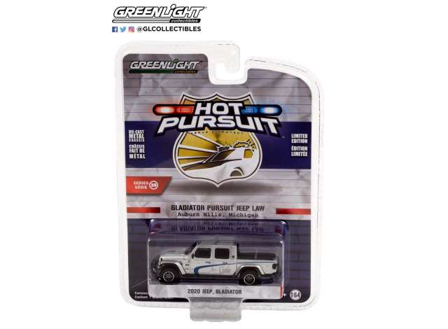 1/64 2020 Jeep Gladiator Gladiator Pursuit Jeep Law *Hot Pursuit Series 39*,