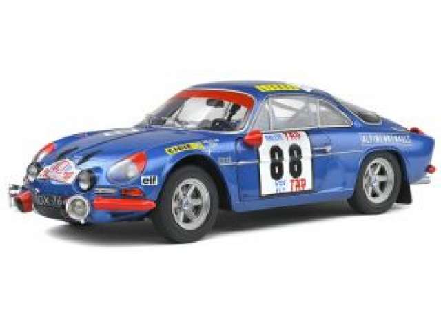 1/18 1969 Renault Alpine A110 1600S #88 Nicolas/Todt Rally du Por, blue