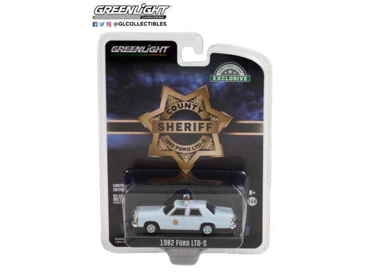 1/64 1982 Ford LTD-S *County Sheriff*, light blue