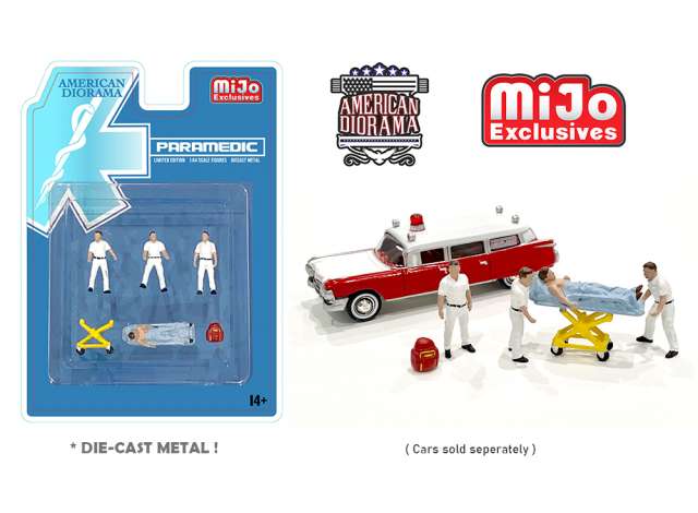 1/64 Paramedic Figure set