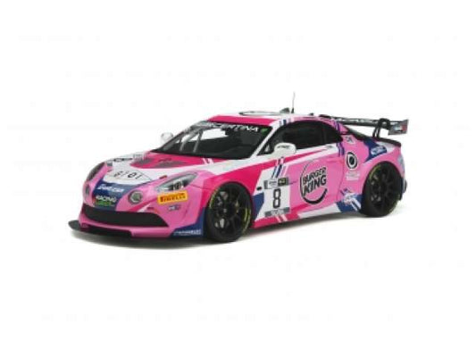 1/18 2020 Alpine A110 GT4 #8 Team Speed Car *Resin series*, pink