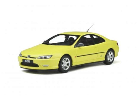 1/18 1997 Peugeot 406 Ph.1 Coupe V6 *Resin series*, yellow