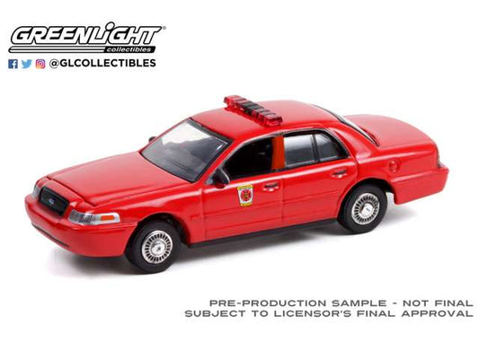 1/64 2001 Ford Crown Victoria Interceptor Baltimore City Maryland Fire Department *Fire & Rescue Series 2*, red