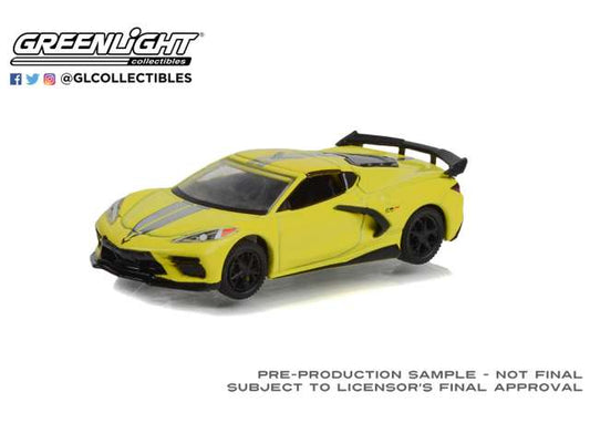 1/64 2022 Chevrolet Corvette C8 Stingray Coupe *2022 IMSA GTLM Championship Edition*, accelerate yellow