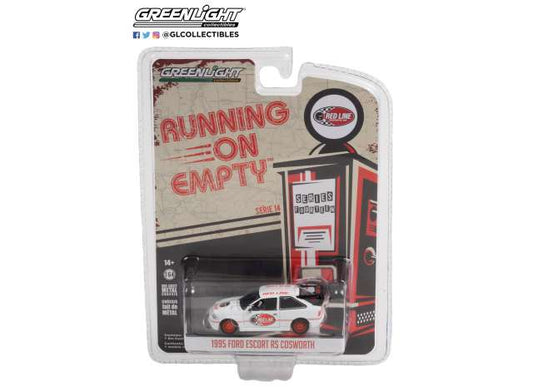 1/64 1995 Ford Escort RS Cosworth RED LINE *Running on Empty Series 14*, white/red