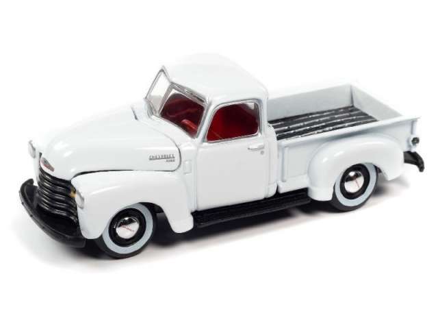 1/64 1950 Chevrolet Stepside Truck, gloss white