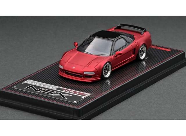 1/64 Honda NSX (NA1), matt red metallic