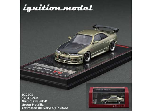 1/64 Nissan Nismo R33 GT-R, green metallic