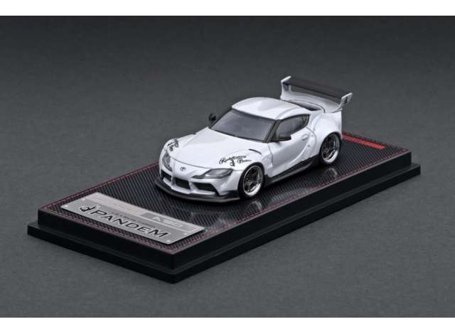 1/64 Toyota Pandem Supra A90, pearl white