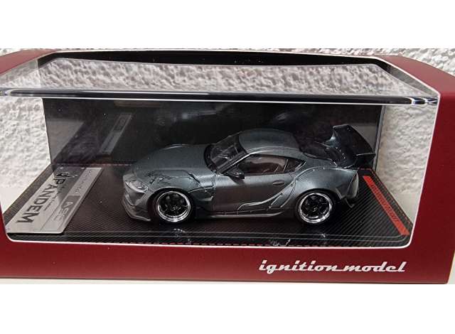 1/64 Toyota Pandem Supra A90, matt grey