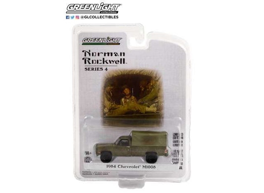 1/64 1984 Chevrolet M1008 with Cargo Cover *Norman Rockwell Series 4*, green