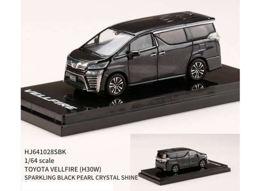 1/64 Toyota Vellfire (H30W), sparkling black pearl crystal shine