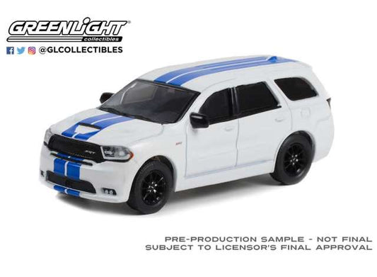 1/64 2019 Dodge Durango SRT *Muscle Series 27*, white with blue stripes