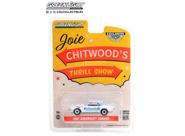 1/64 1967 Chevrolet Camaro, Joie Chitwood’s *Legion of Worlds Greatest Daredevils* (Hobby Exclusive)