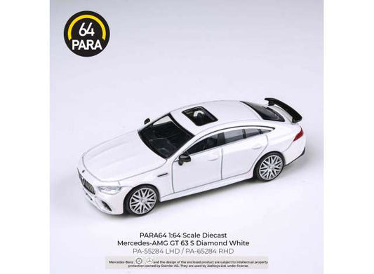 1/64 Mercedes-AMG GT 63S Diamond *Right Hand Drive*, white