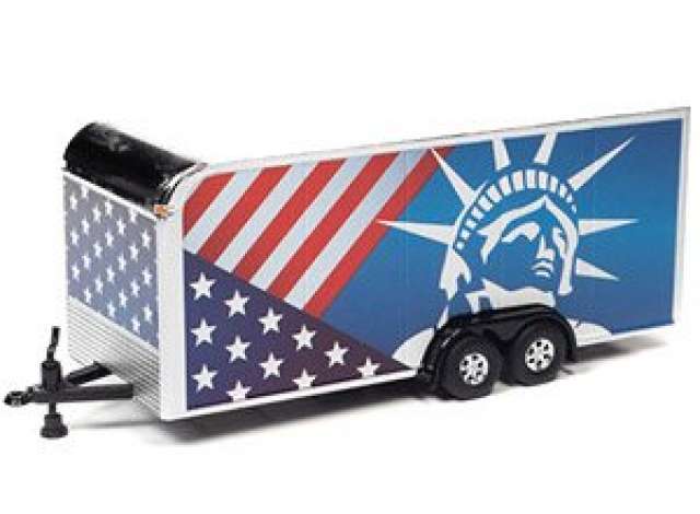 Enclosed Trailer *Patriotic Theme*