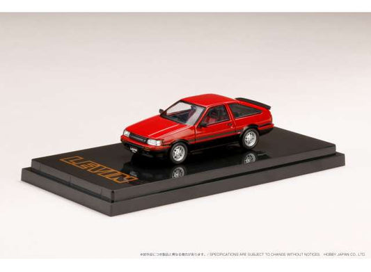 1/64 Toyota Corolla Levin AE86 3 Door GT APEX, red/black