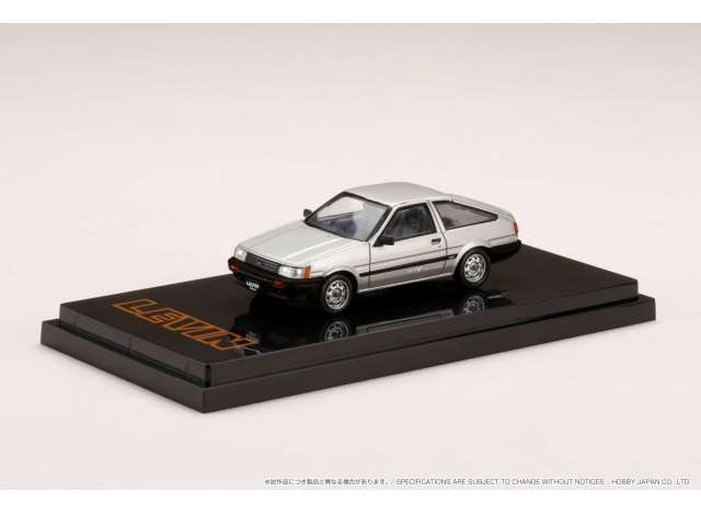 1/64 Toyota Corolla Levin AE86 3 Door GTV, silver