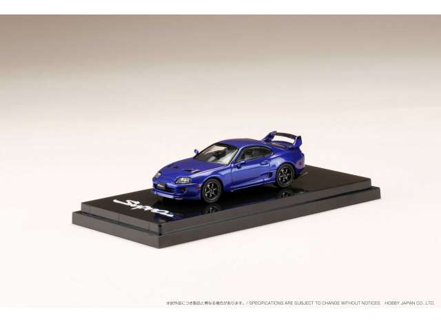 1/64 Toyota Supra (A80) JDM Style, blue mica metallic