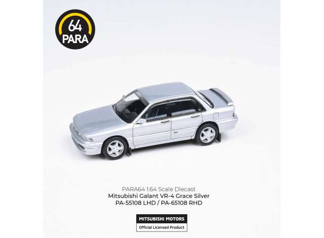 1/64 Mitsubishi Galant VR-4 *Left Hand Drive*, grace silver