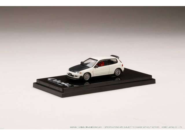 1/64 Honda CIVIC (EG6) JDM Style/Mesh Wheel, frost white