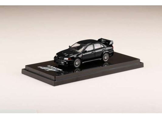 1/64 1999 Mitsubishi Lancer GSR Evolution 6 (CP9A), pyrenees black