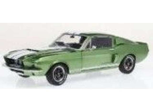1/18 1967 Shelby Mustang GT500 Lime Green/White Stripes, green/white