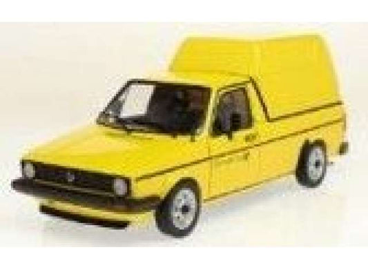 1/18 1982 VW Caddy Mk. 1 German Post, yellow