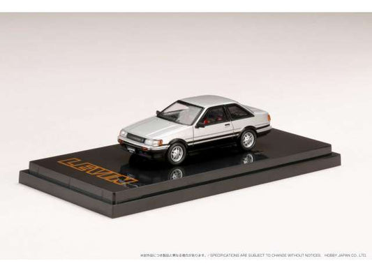 1/64 Toyota Corolla Levin GT APEX 2door AE86, silver/black