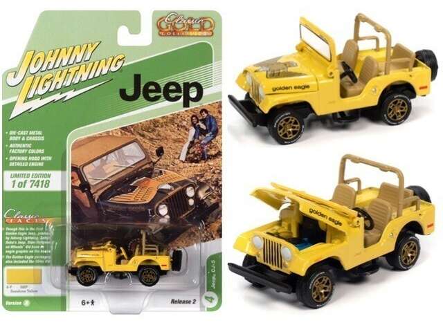 1/64 Jeep CJ-5, sunshine yellow