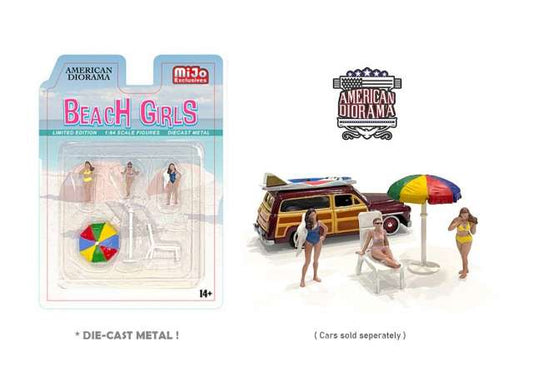 1/64 Beach Girls Figure set