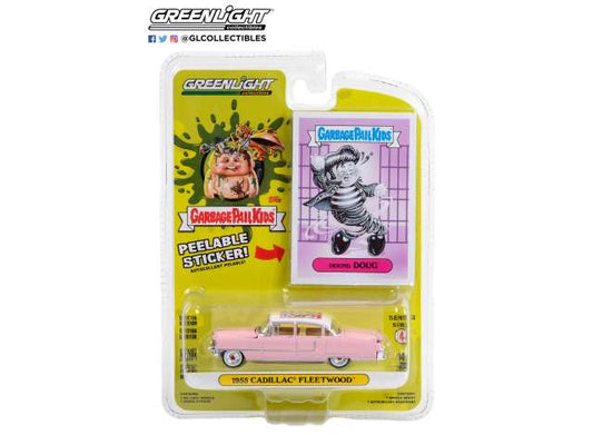 1/64 1955 Cadillac Fleetwood Series 60 Hound Doug *Garbage Pail Kids Series 4*, pink