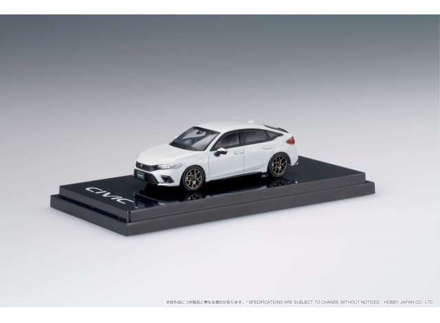 Preorder - Q2 2023 - 1/64 Honda Civic (FL1) Customized Version, premium white pearl