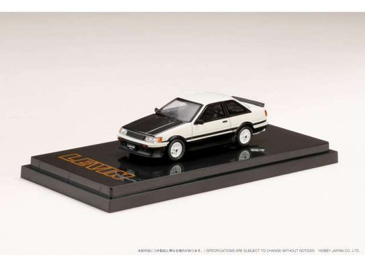 1/64 Toyota Corolla Levin AE86 2door Toms Igeta Wheel, white/black