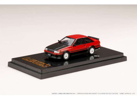 1/64 Toyota Corolla Levin AE86 2door Toms Igeta Wheel, red/black