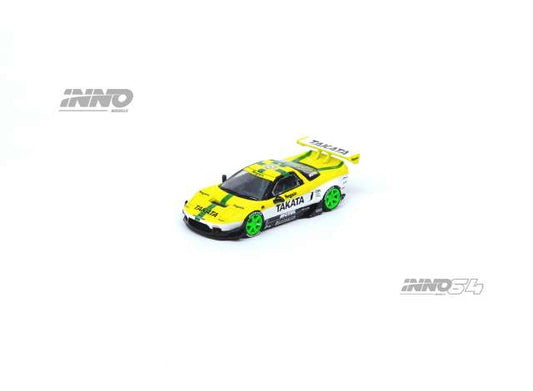 1/64 NSX Na1 Rocket Bunny V2 Aero *Takako Dome* concept livery, yellow/white/black/green rims