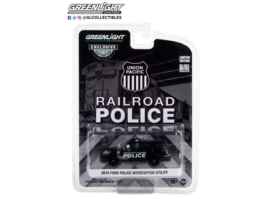 1/64 2015 Ford Police Interceptor Utility Union Pacific Railroad Police,