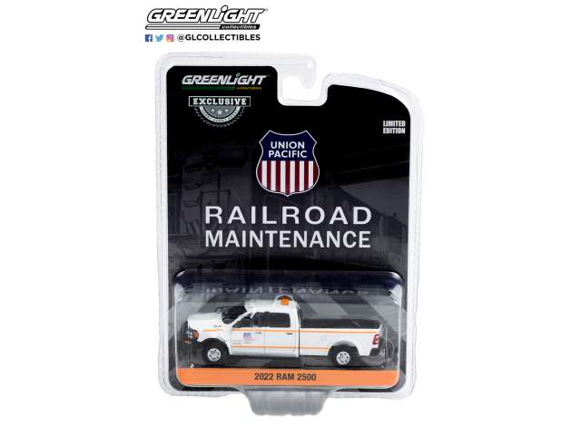 1/64 2022 Ram 2500 Union Pacific Railroad Maintenance Truck,