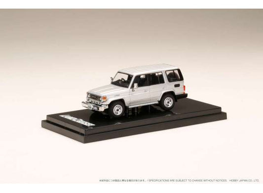 1/64 1994 Toyota Landcruiser 70 ZX 4 Door, bluish silver metallic